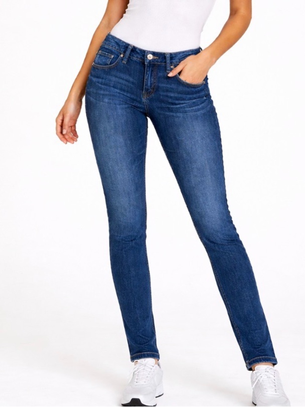 Silver Jeans the Suki skinny 28" waist medium wash